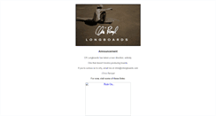 Desktop Screenshot of crlongboards.com